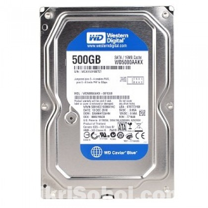 Western Digital WD Blue 500GB Desktop Hard Drive